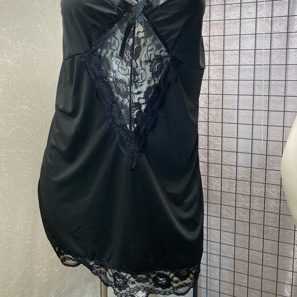 Black babydoll lingerie bloomchic - Picture 2 of 5